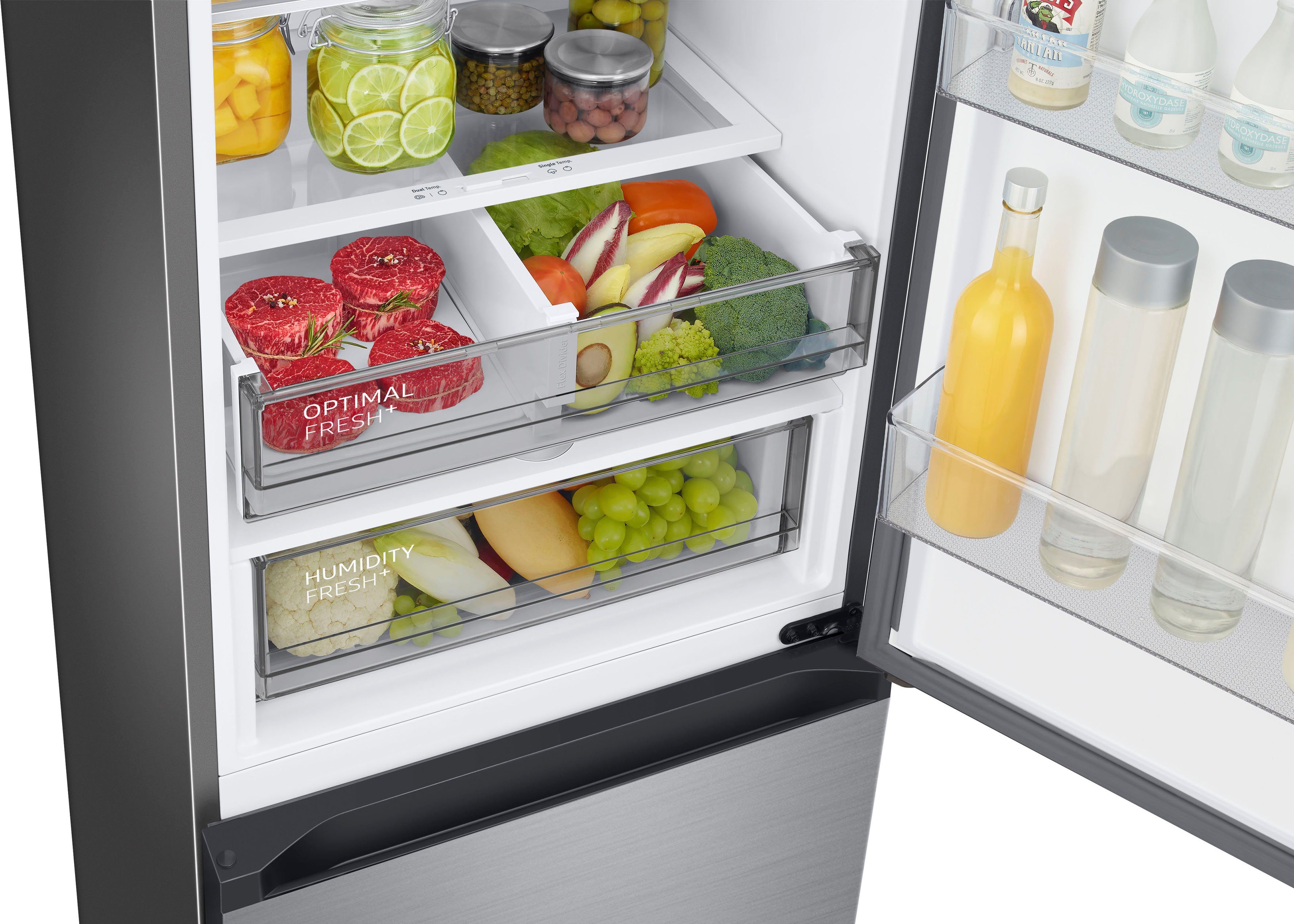 Samsung Kühl-/Gefrierkombination Bespoke RL38A7B5BS9, 203 cm hoch, 59,5 cm breit