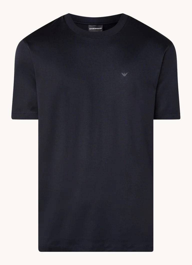 Tricou Emporio Armani din amestec de lyocell