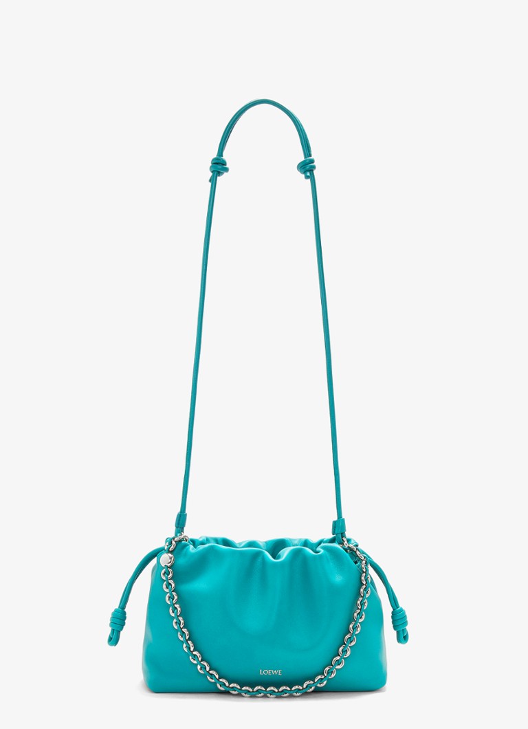 LOEWE Flamenco torbica od janjeće kože s remenom za rame