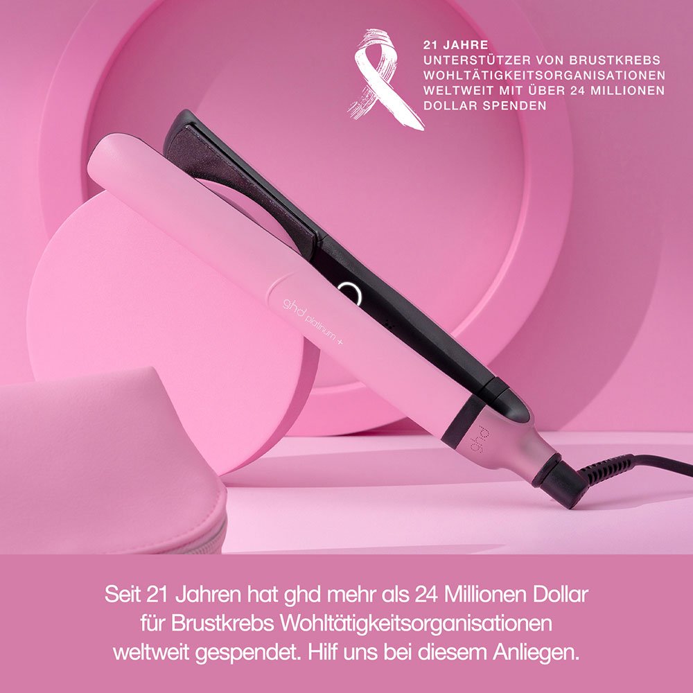 ghd - good hair day Glätteisen pink platinum+ Styler