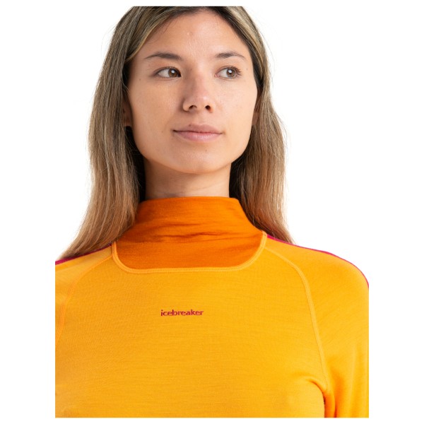 Icebreaker - Women's 200 Oasis Sonebula L/S High Neck - Merinounterwäsche