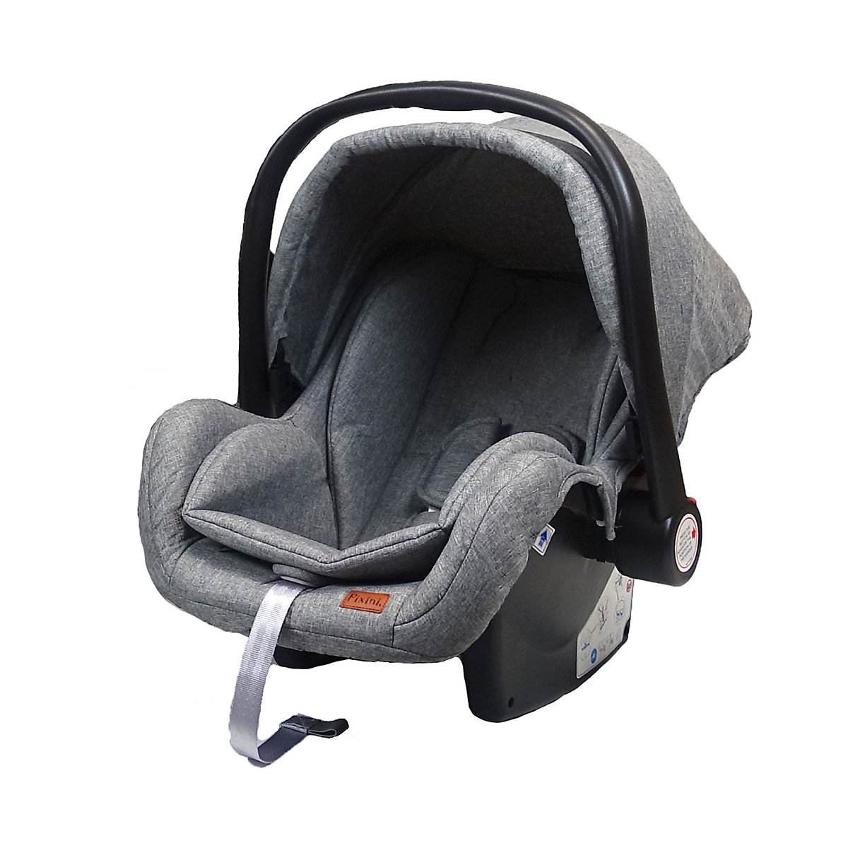 3in1 Kombi Kinderwagen Set Kalani mit Tragewanne grau melange Kombikinderwagen