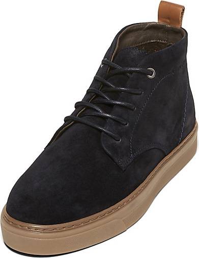 Marc O'Polo Schnürstiefel aus softem Veloursleder