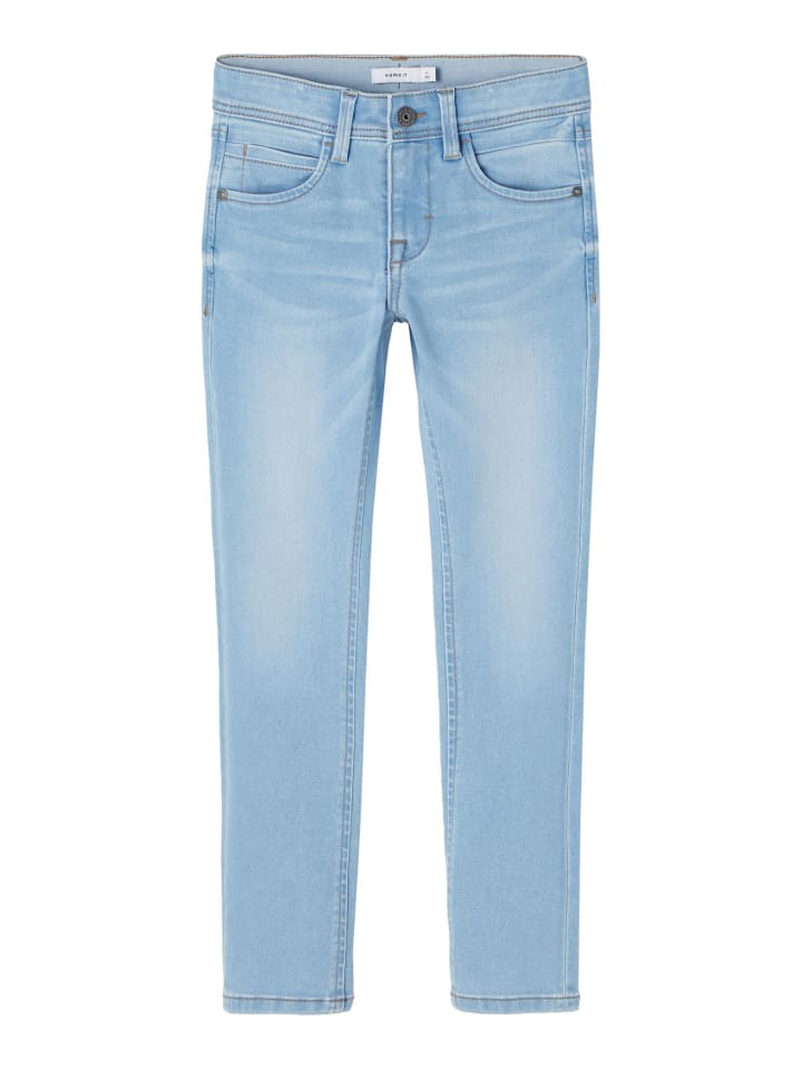 name it Slim Fit Denim Jeans NKMSILAS in Hellblau günstig kaufen