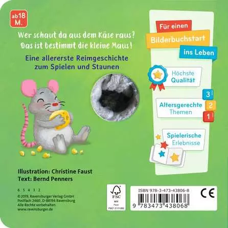 Mein liebstes Fingerpuppenbuch: Hallo, kleine Maus!