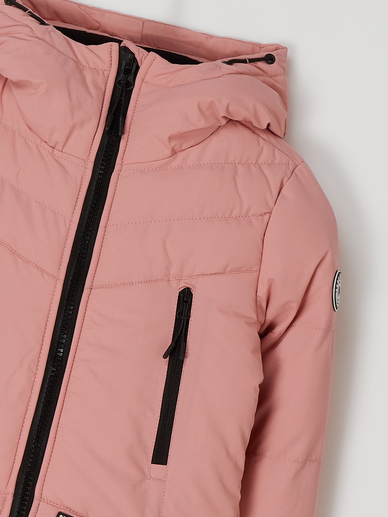 Steppjacke mit Wattierung Modell 'Navara' in hellrosa