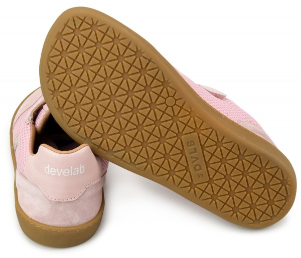 Develab ~ LowCut Sport Sneaker Schnür ~ Rosa