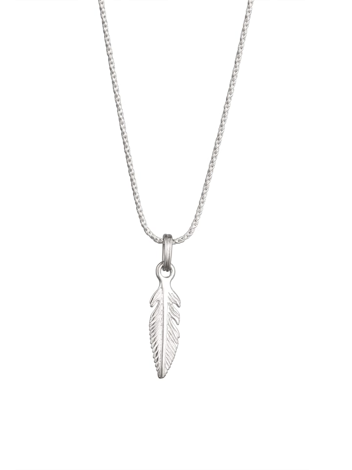 KUZZOI Halskette 925 Sterling Silber in Silber günstig kaufen 50 cm
