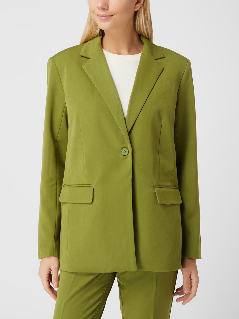 Blazer mit Stretch-Anteil Modell 'arky' in grün
