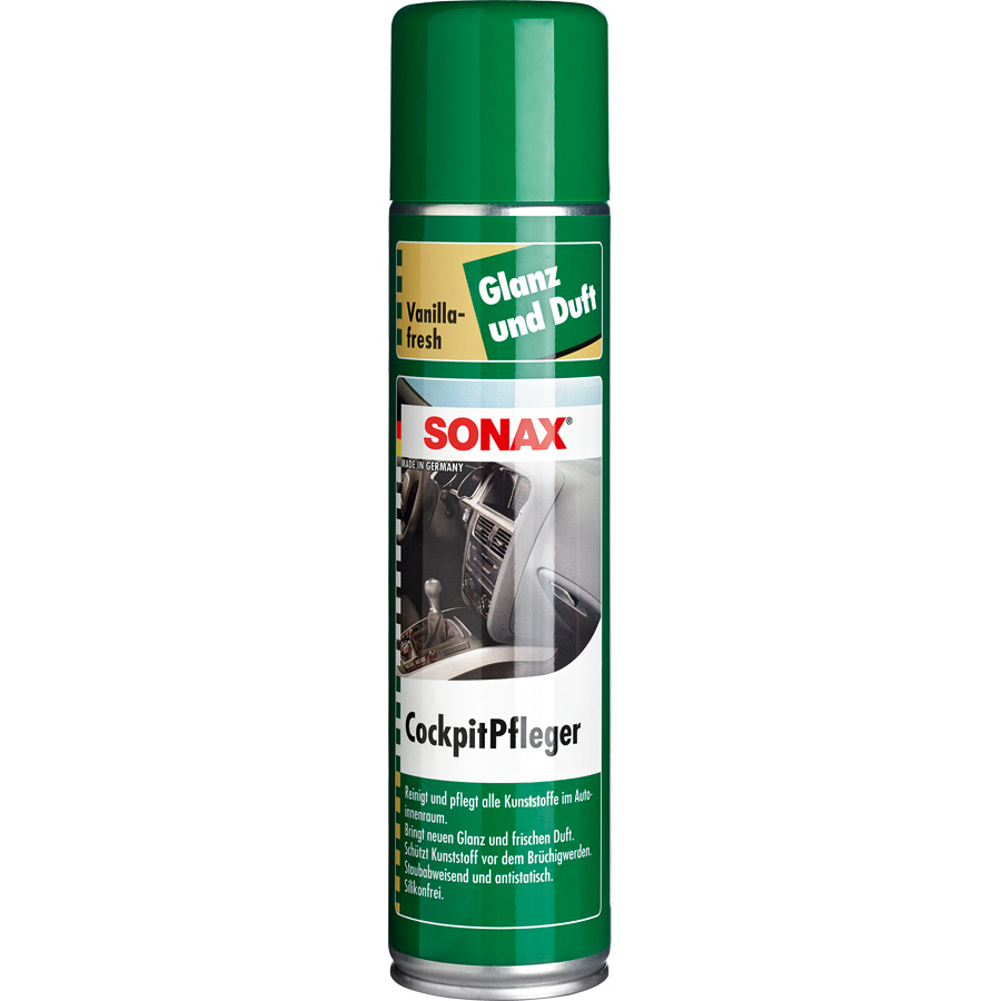 SONAX 342300 CockpitPfleger Vanilla-fresh 400 ml - ATU