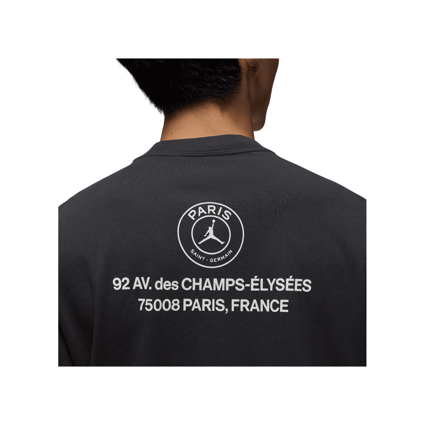 Jordan Paris St. Germain Graphic T-Shirt Schwarz F045