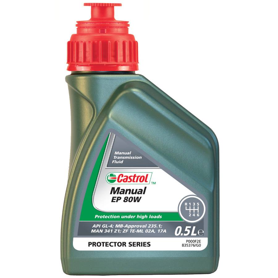 Castrol Manual EP 80W Schaltgetriebeöl, 0,5 Liter - ATU
