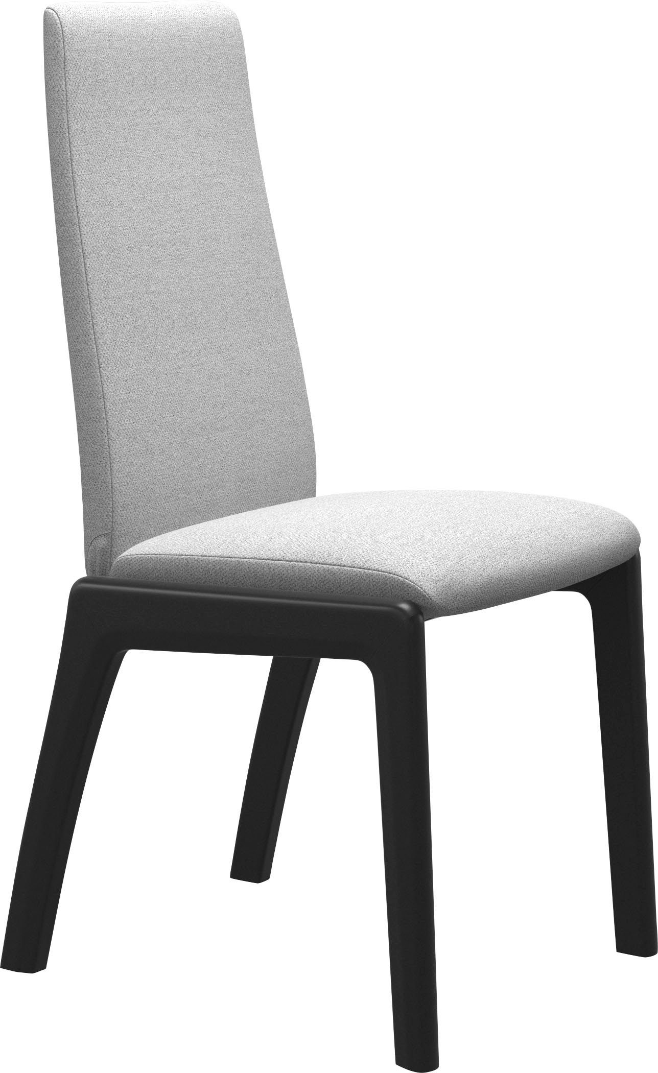 Stressless® Polsterstuhl Laurel, High Back, Größe M, mit abgerundeten Beinen in Schwarz