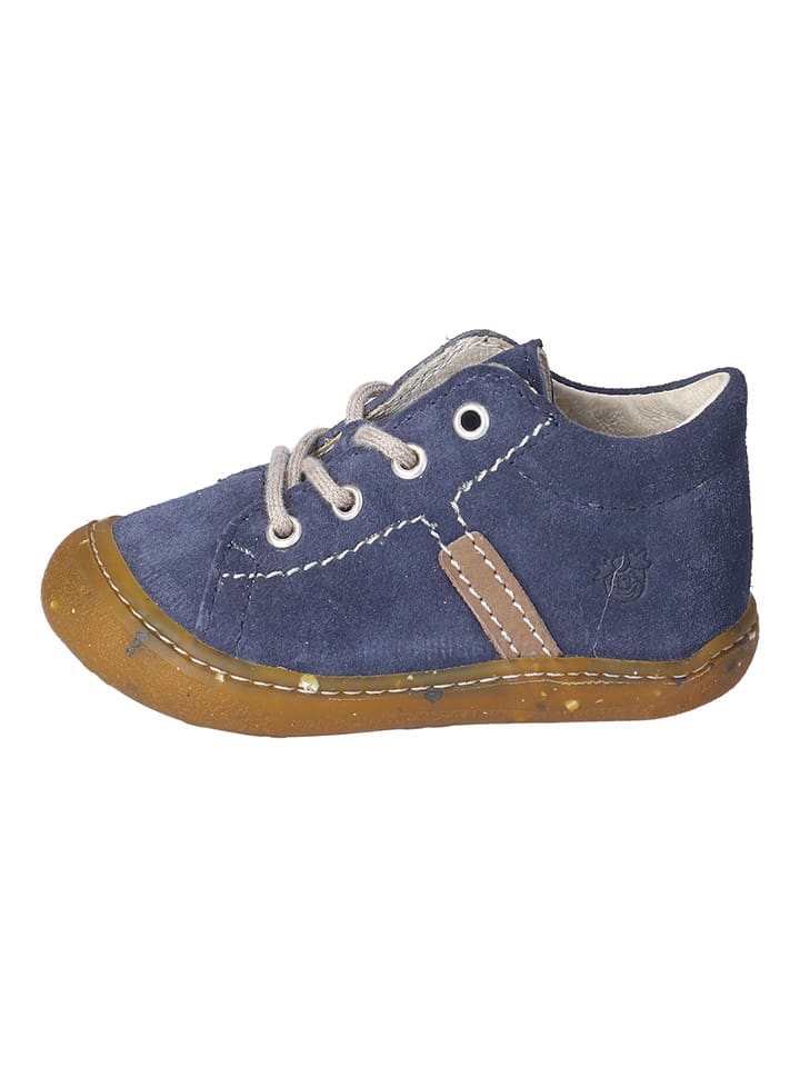 PEPINO Leder-Sneakers in Dunkelblau günstig kaufen