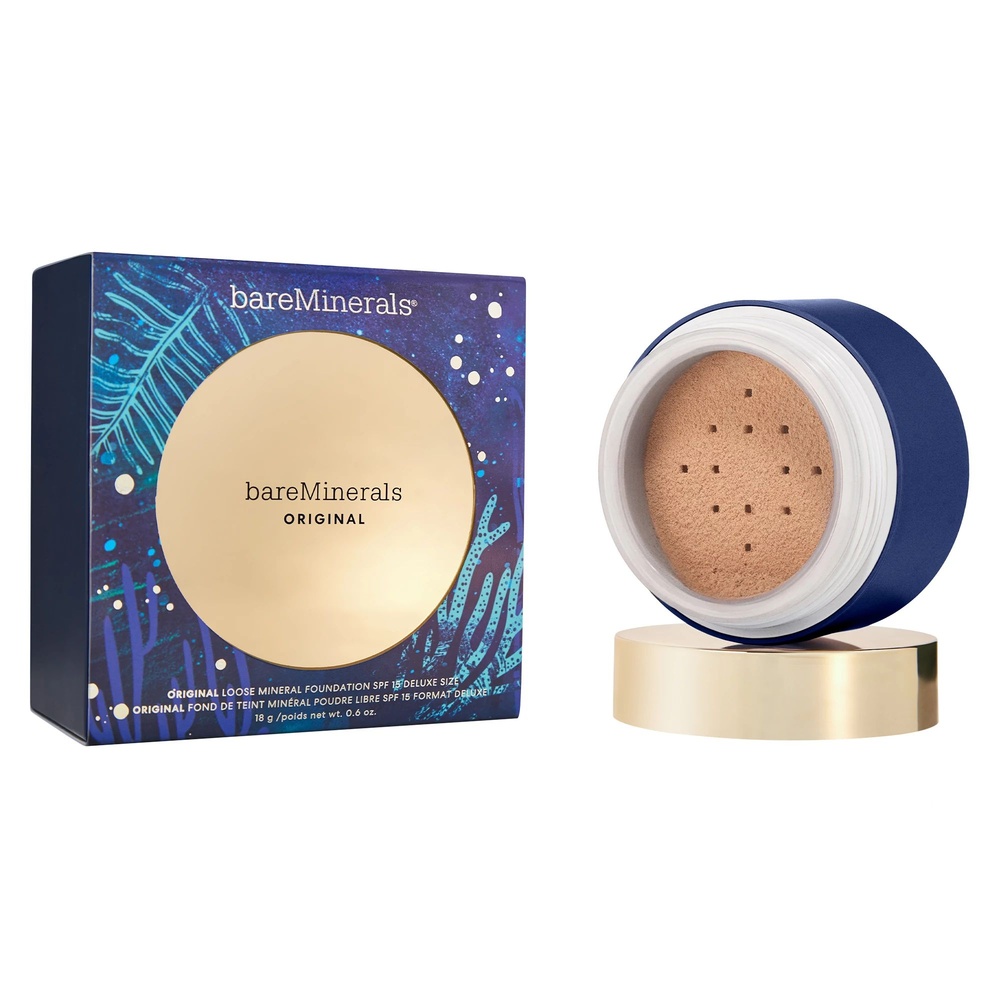 bareminerals Holiday 2023 Deluxe Original Loose Foundation – Medium Beige Fond de Teint - Medium Beige