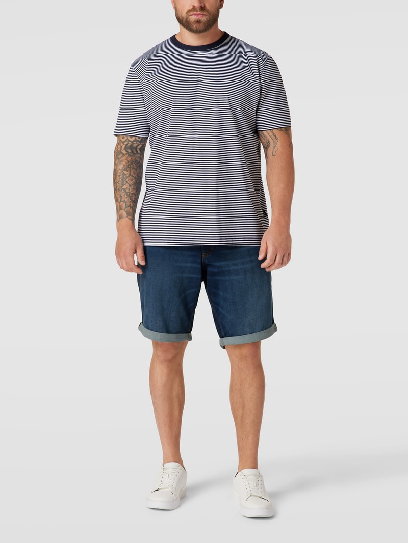 PLUS SIZE Jeansshorts mit Label-Patch in jeans