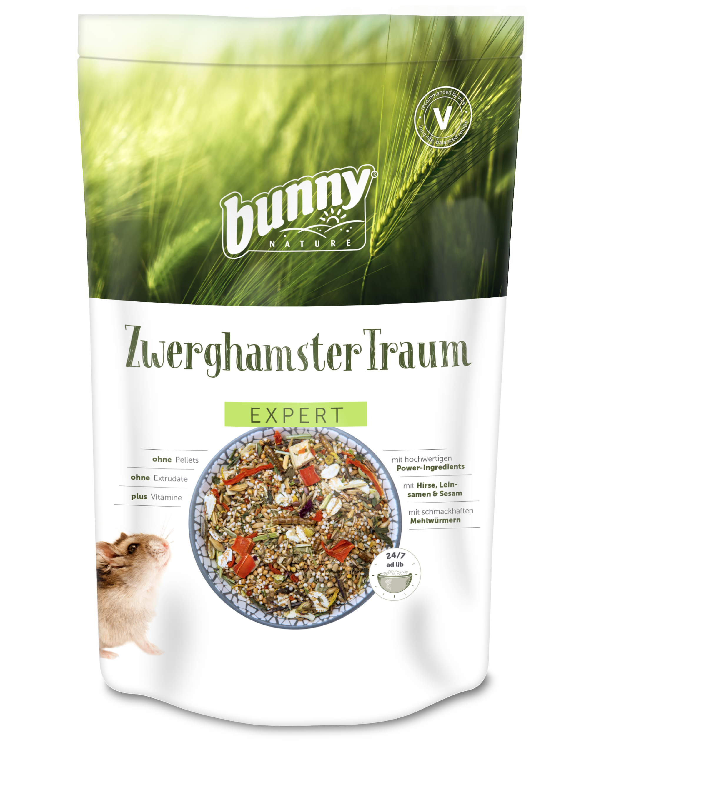 Bunny Hauptfutter Bunny ZwerghamsterTraum EXPERT 500g