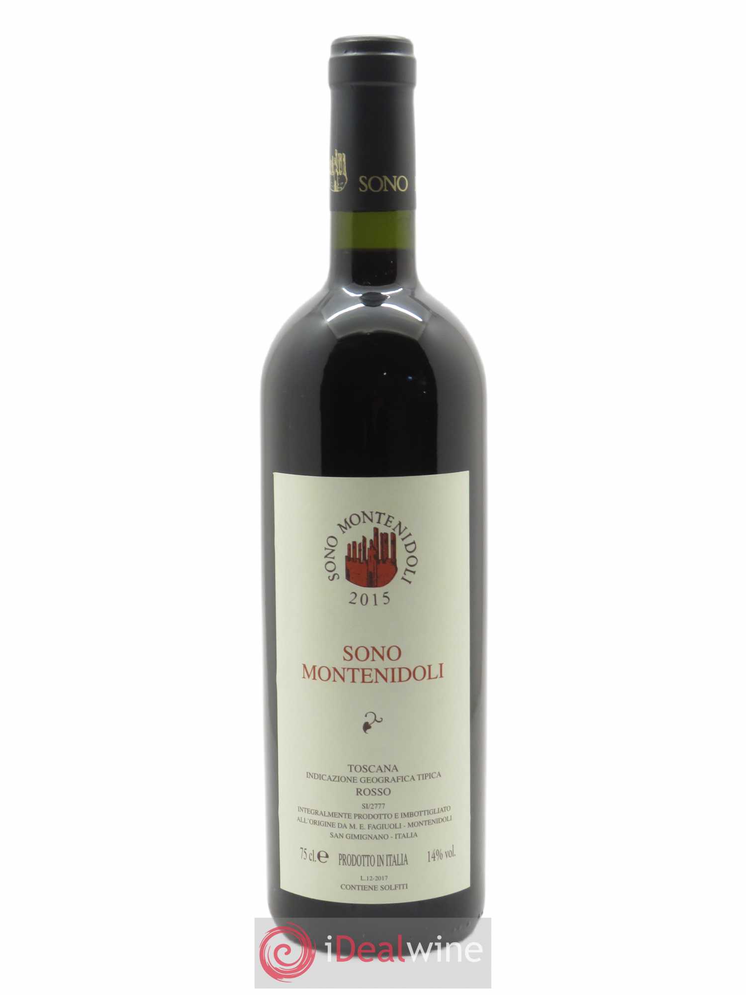 Toscana Rosso IGT Sono Montenidoli  2015 - Lot de 1 Bouteille