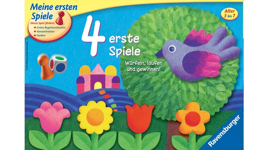 Ravensburger Spiel - 4 erste Spiele