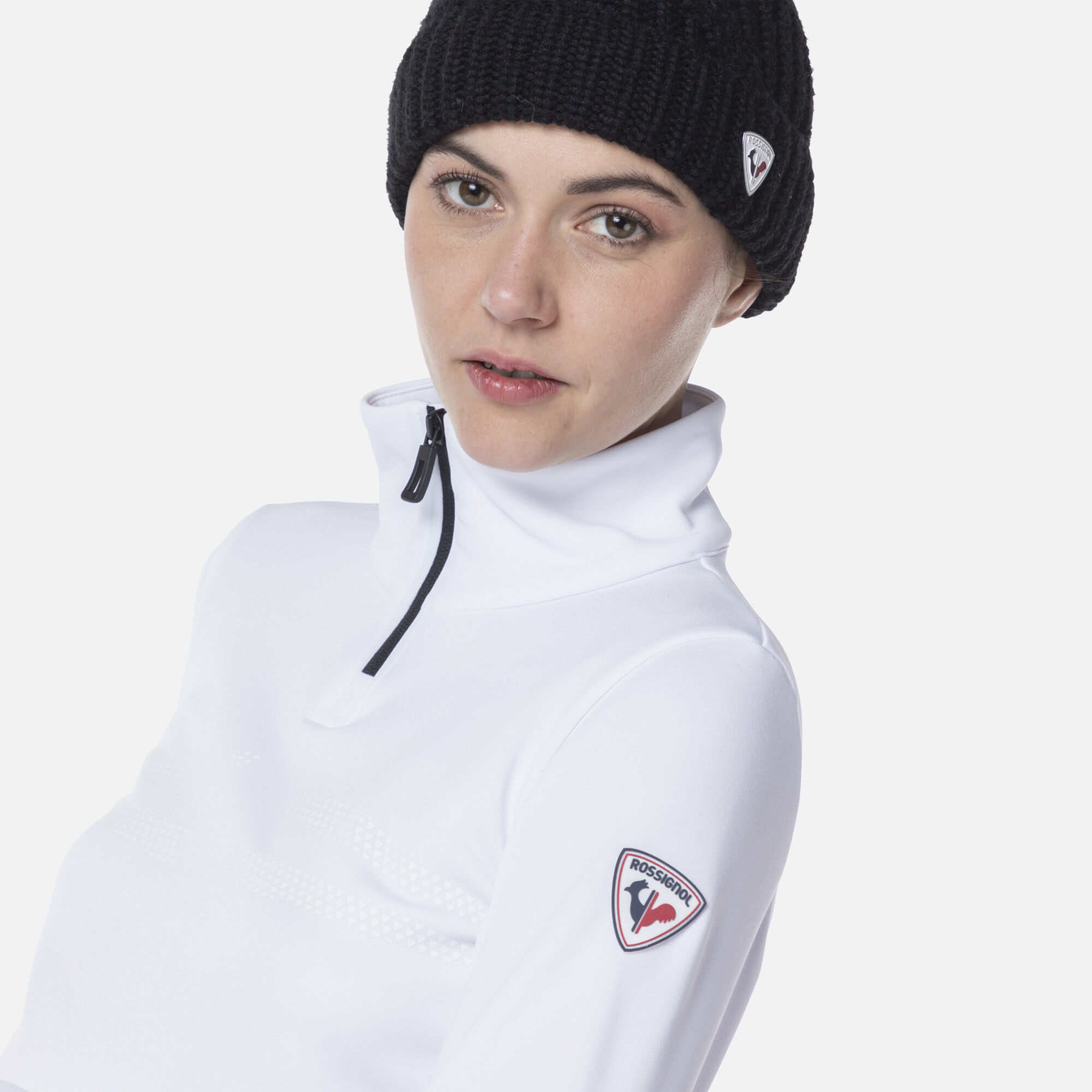 Première couche demi-zip Resort femme