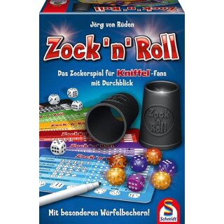 Zock 'n' Roll – Das Zockerspiel für Kniffel-Fans mit Durchblick (DE)
