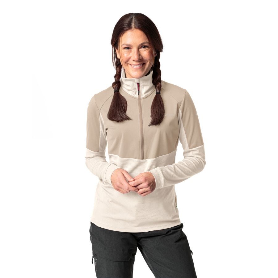 Yaras Half-Zip Shirt Damen
