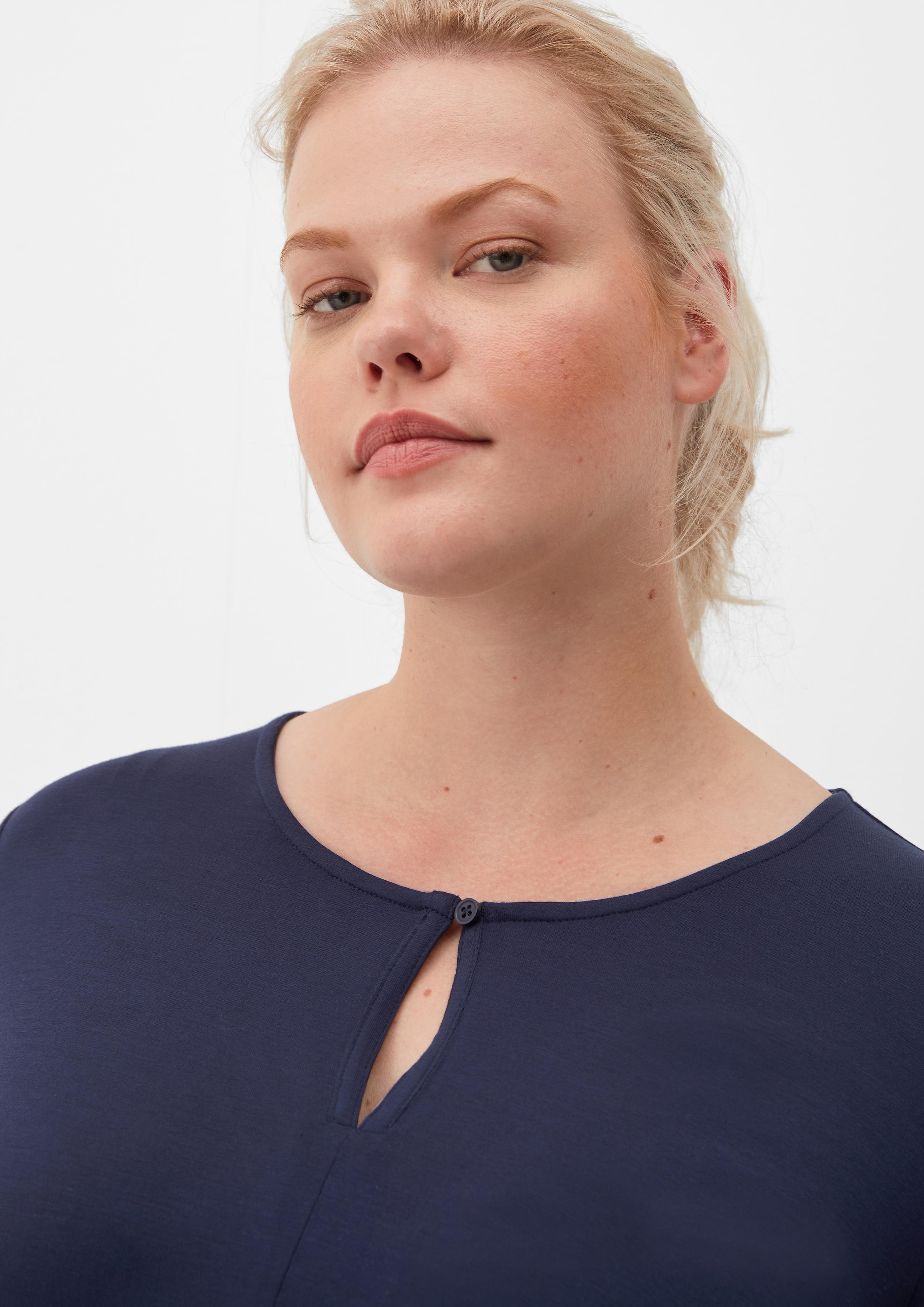 3/4-Arm-Shirt aus Viskosestretch  2126500-5959