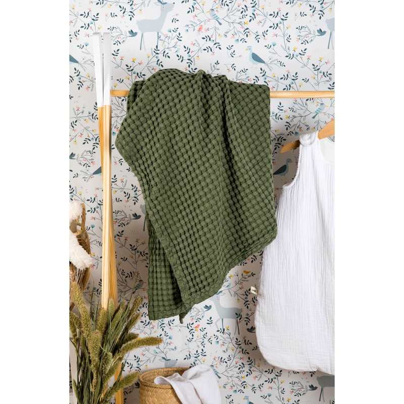 Plaid en Coton Bio Paros