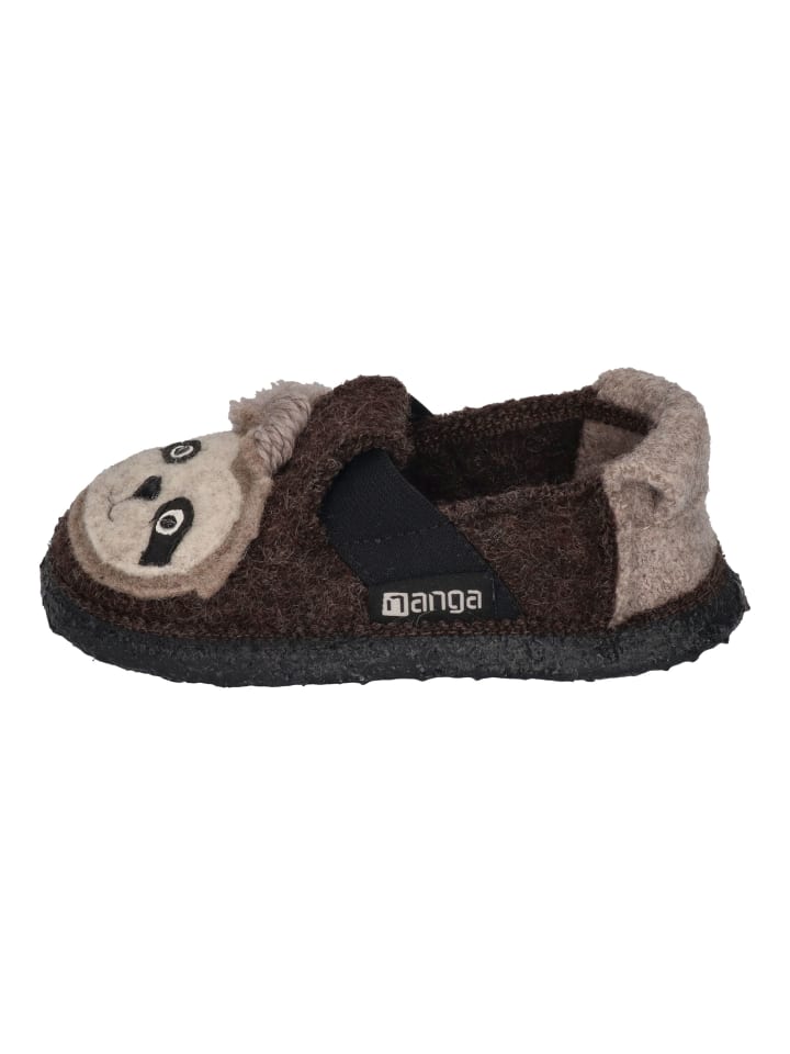 NANGA Hausschuhe SHAGGY SLOTH in braun günstig kaufen