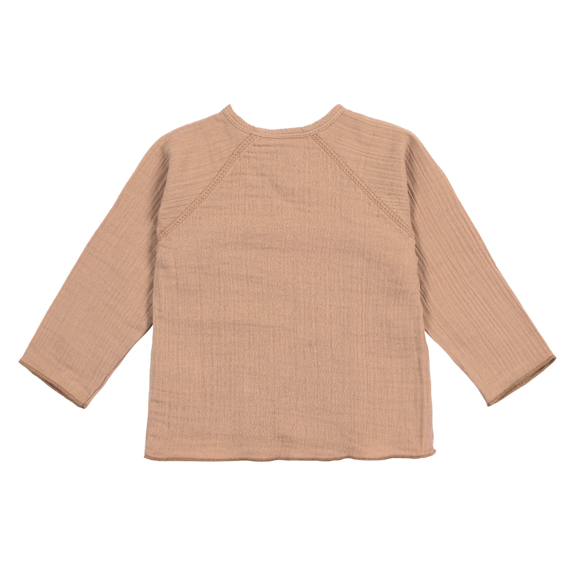 Musselin Wickelshirt - Bio Baumwolle, Orange