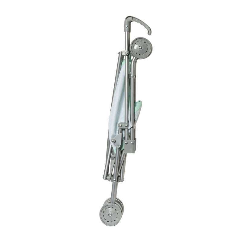 Poussette pour poupée vert d'eau Oxybul