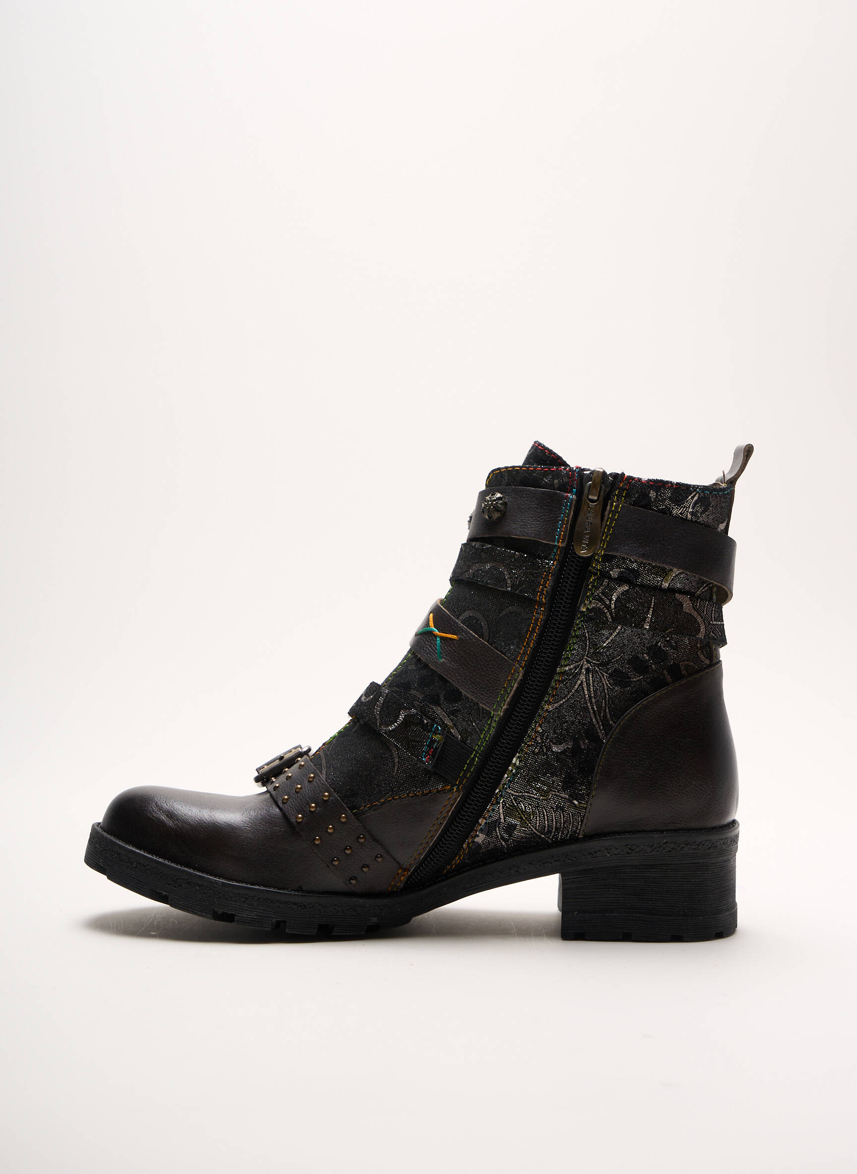Laura Vita Bottines Femme couleur noir