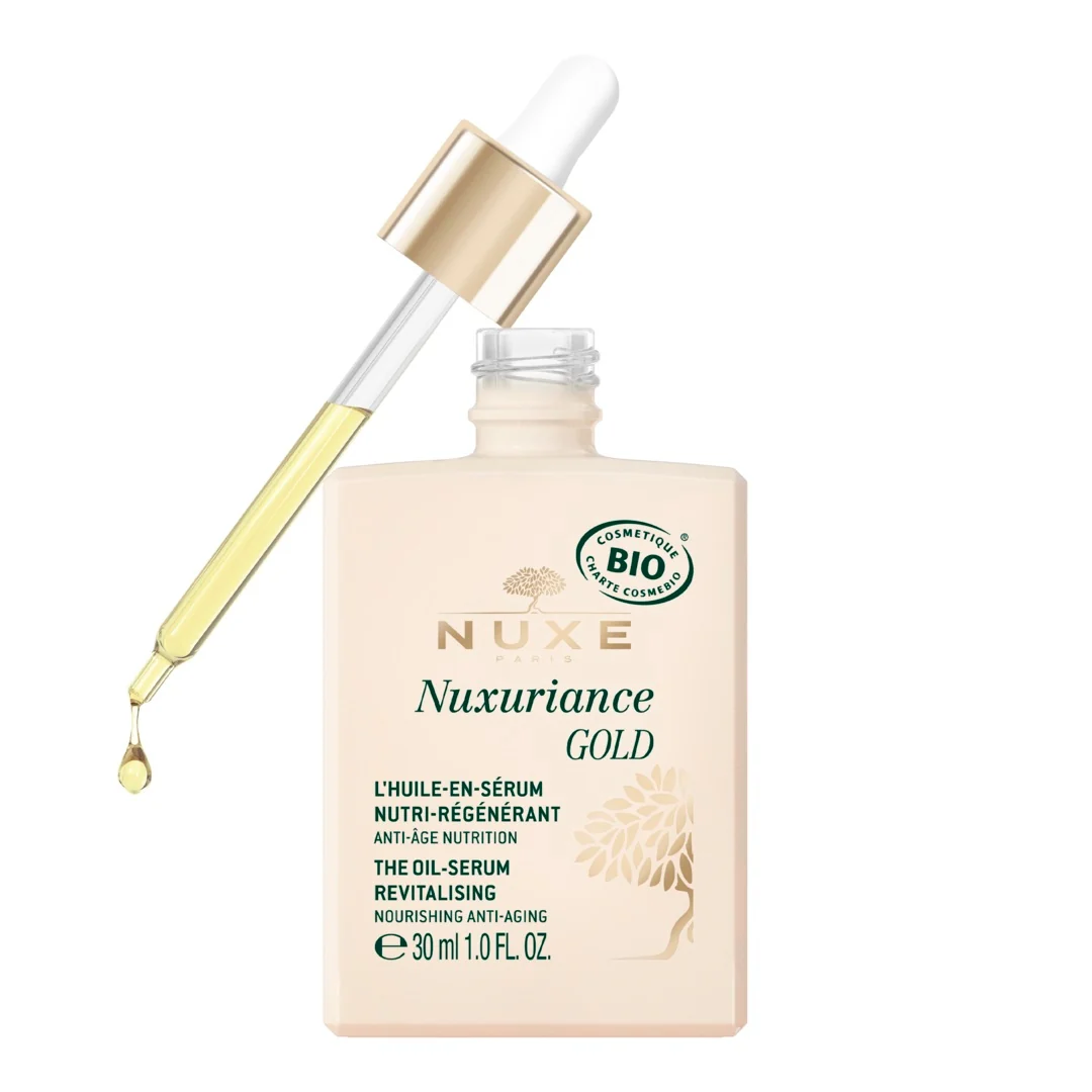 Nuxuriance Gold Ser Revitalizant cu Ulei - Ser Facial Hrănitor, Ulei Facial Hrănitor, Tratament Regenerant