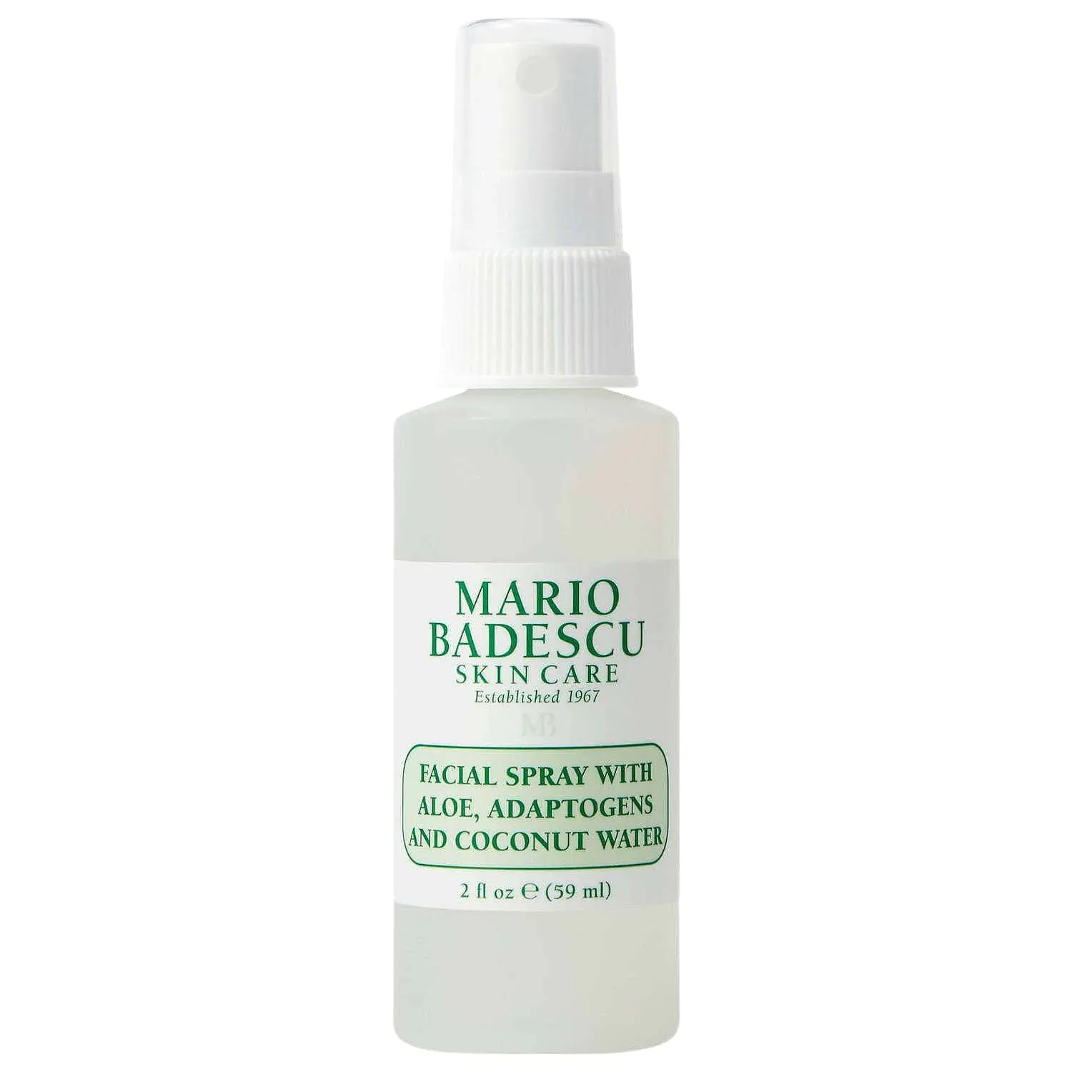 Σπρέι προσώπου Mario Badescu με αλόη, προσαρμογόνα και καρύδα, 59 ml
