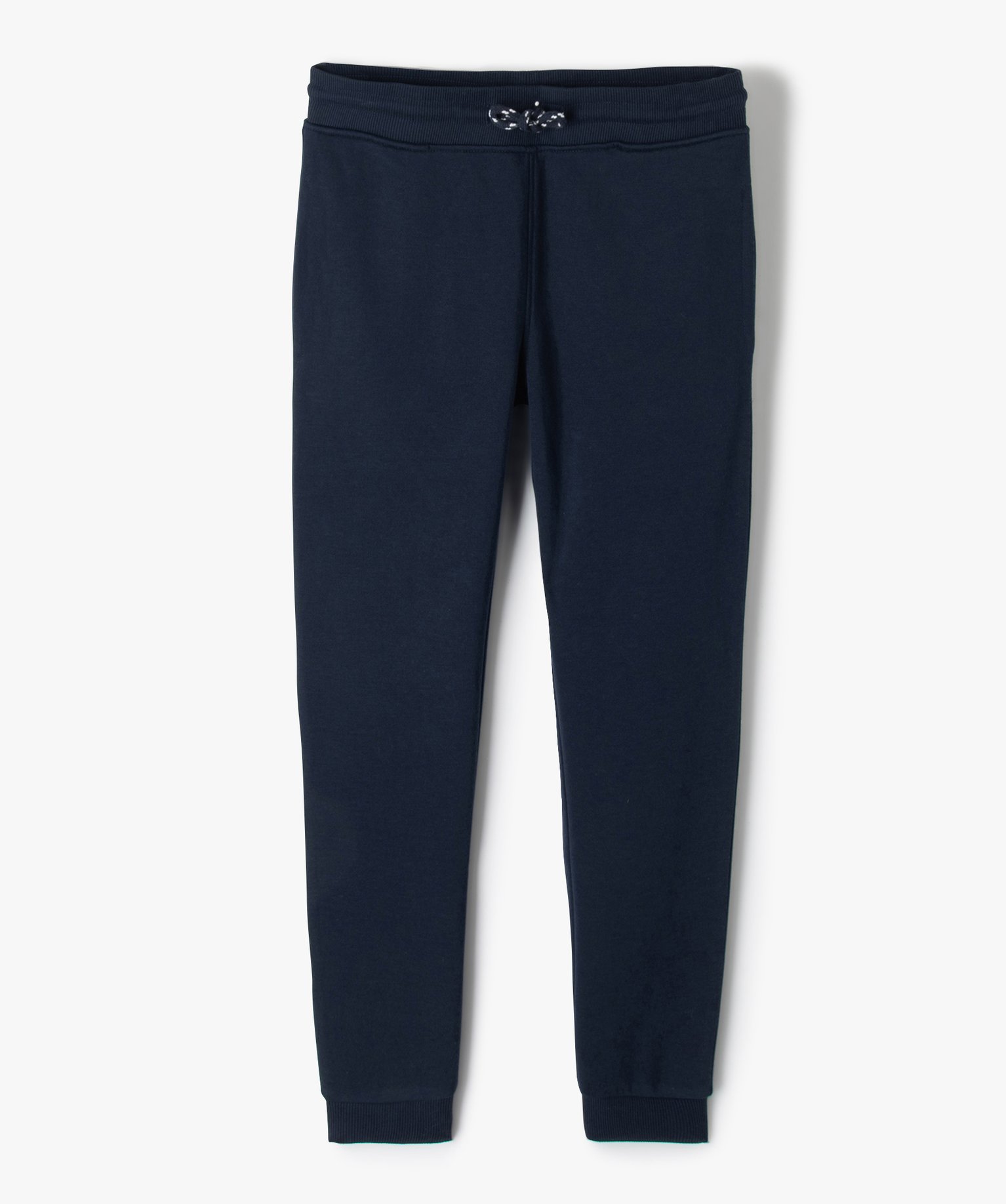 Pantalon de jogging avec intérieur molletonné Garçon marine | GEMO