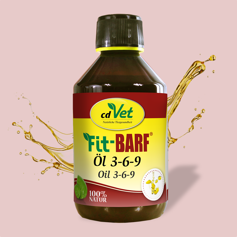 Fit-BARF Ergänzungsfutter & Aufzucht Fit-BARF Öl 3-6-9 500 ml