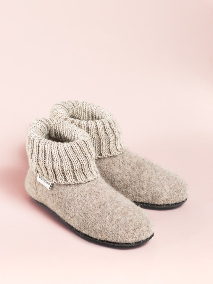 Gottstein Hausschuh Alpine Boot FE in beige günstig kaufen