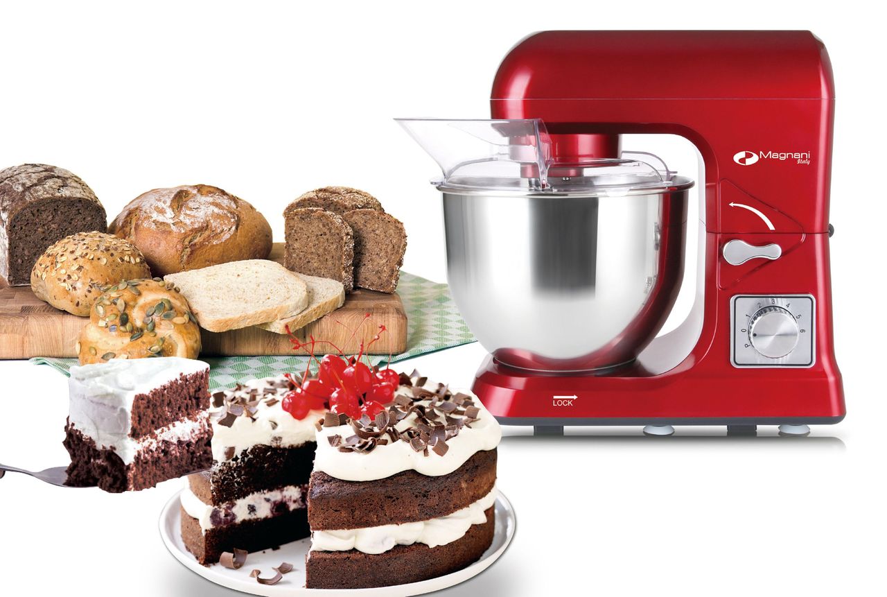 Magnani Küchenmaschine 1000W Rot