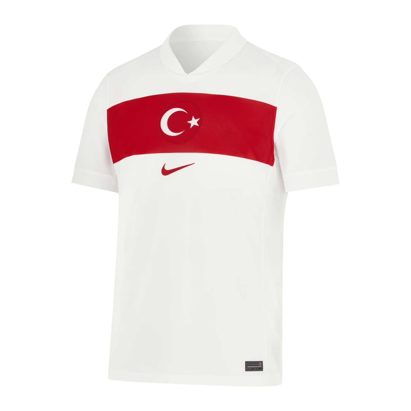 Nike Türkei Trikot Home EM 2024 Weiss Rot F100
