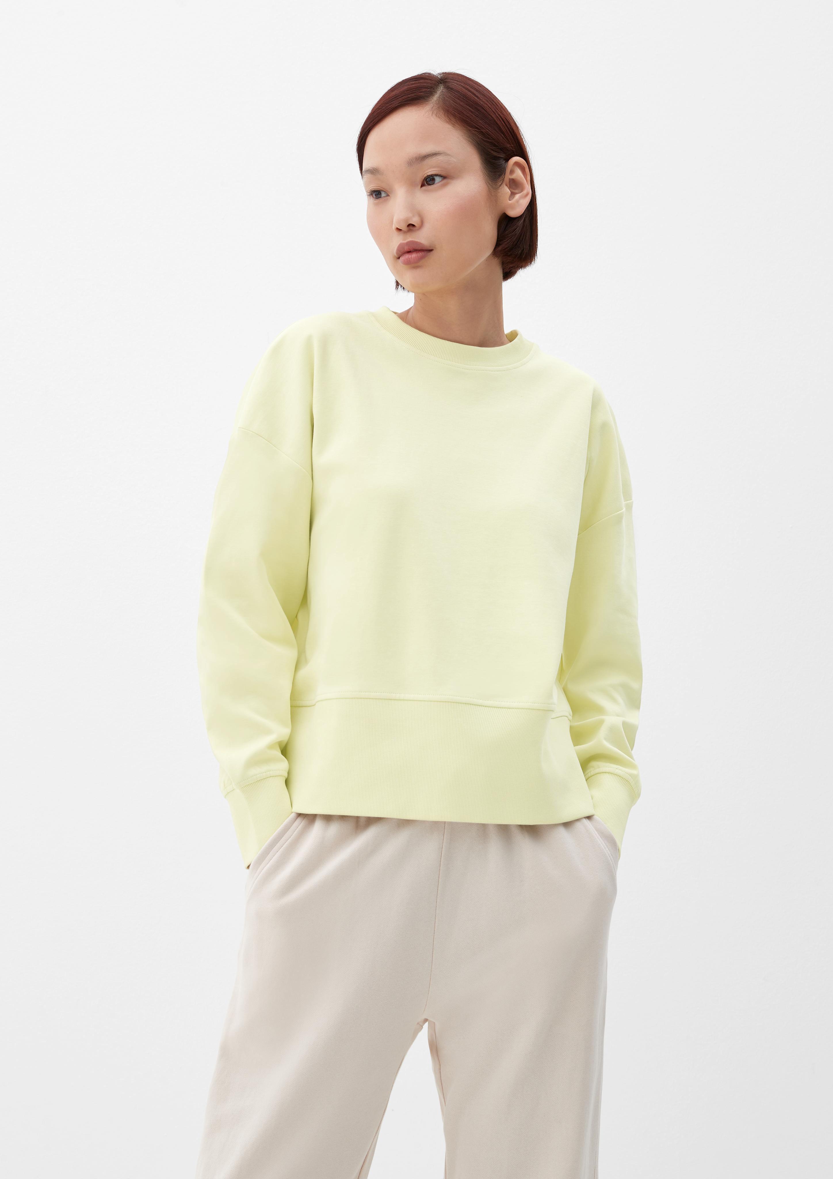 Sweatshirt mit Rippkragen  2121506-7015