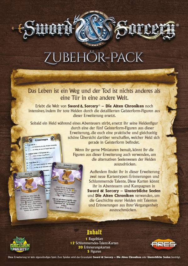 Sword & Sorcery: Die Alten Chroniken – Geisterform-Helden (Erw.)