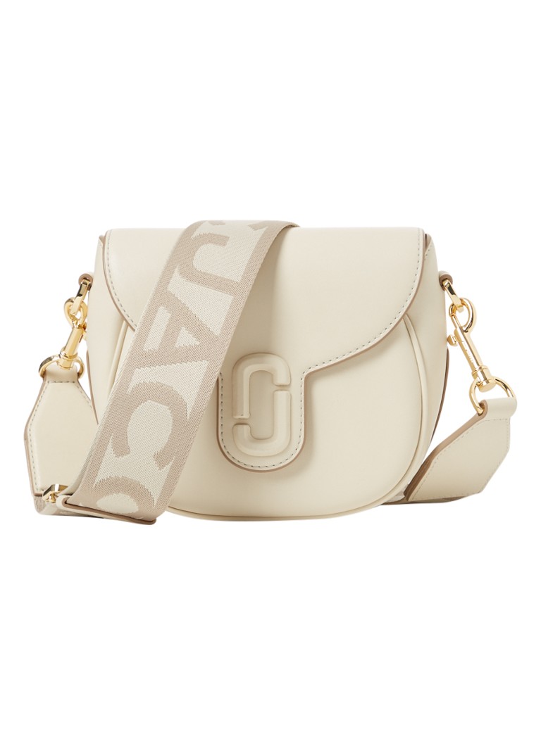 Marc Jacobs  Saddle S crossbodytas van leer met logo