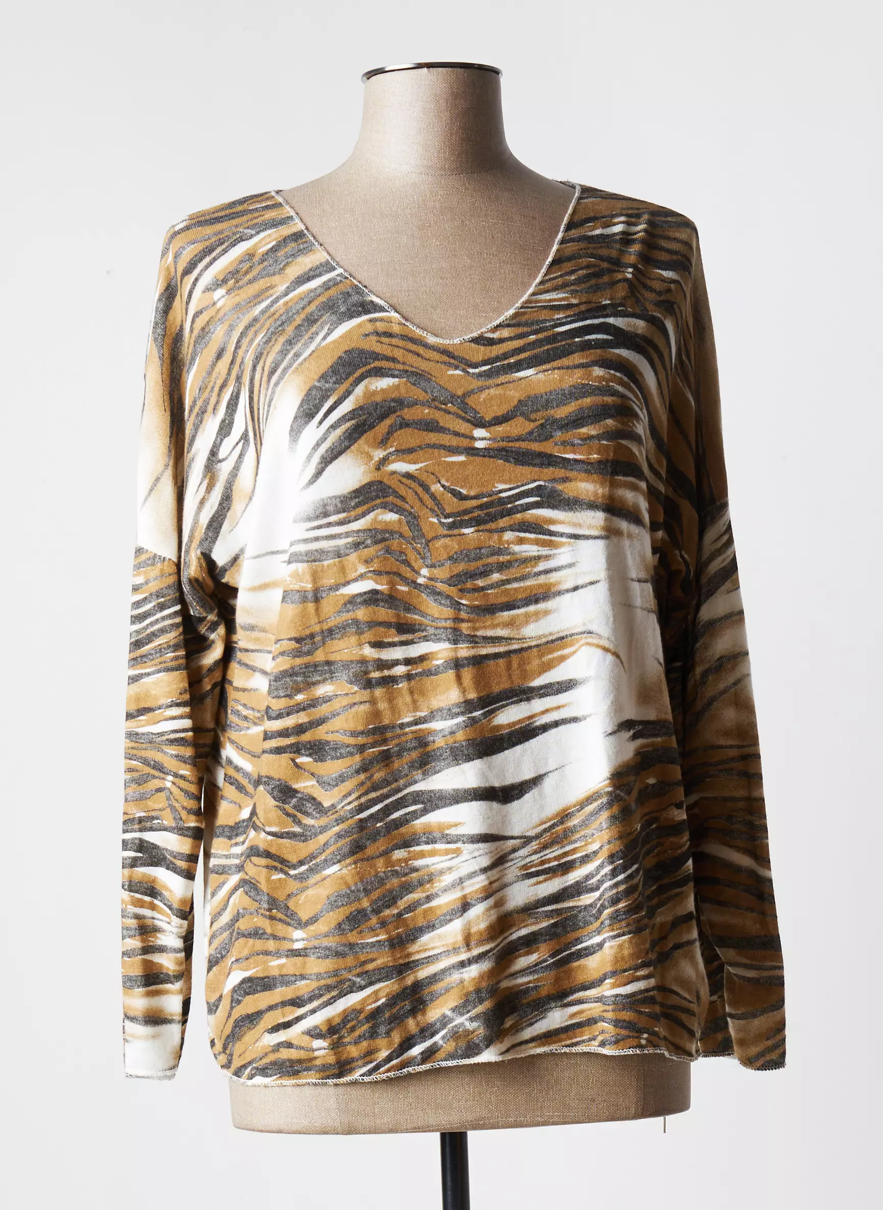 Made In Italy Pulls Femme couleur marron