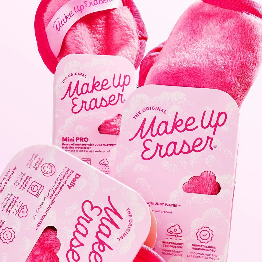 Effaceur de maquillage Rose Mini PRO