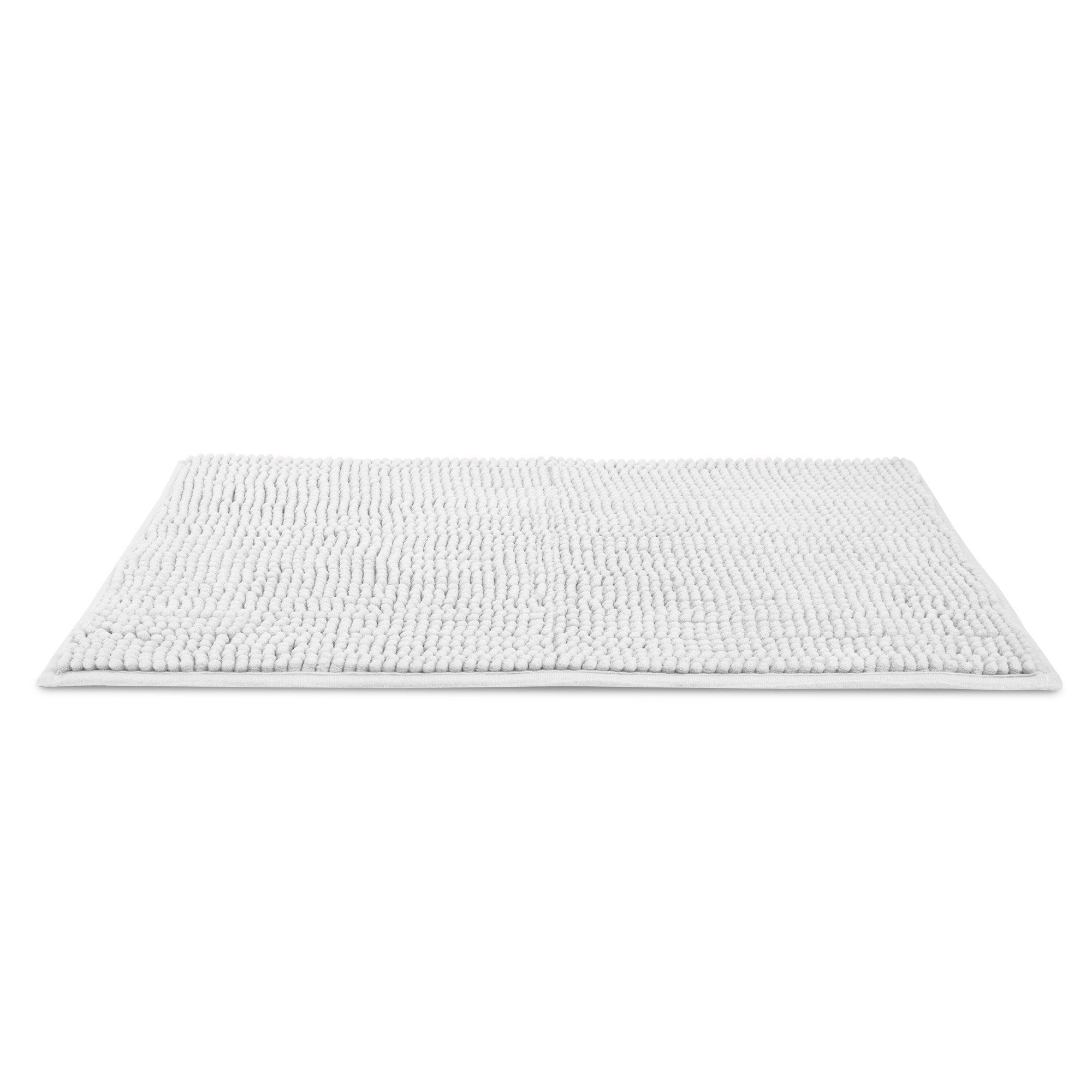 Badematte BeauMare WR Beautissu, 100% Polyester, rechteckig, ruschfester Badezimmerteppich 120x70cm