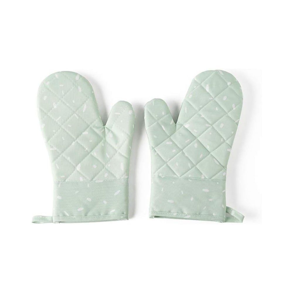 KOMIRO Topfhandschuhe Ofenhandschuhe Verdickte Hitzebeständige,Silikon Anti Rutsch Design