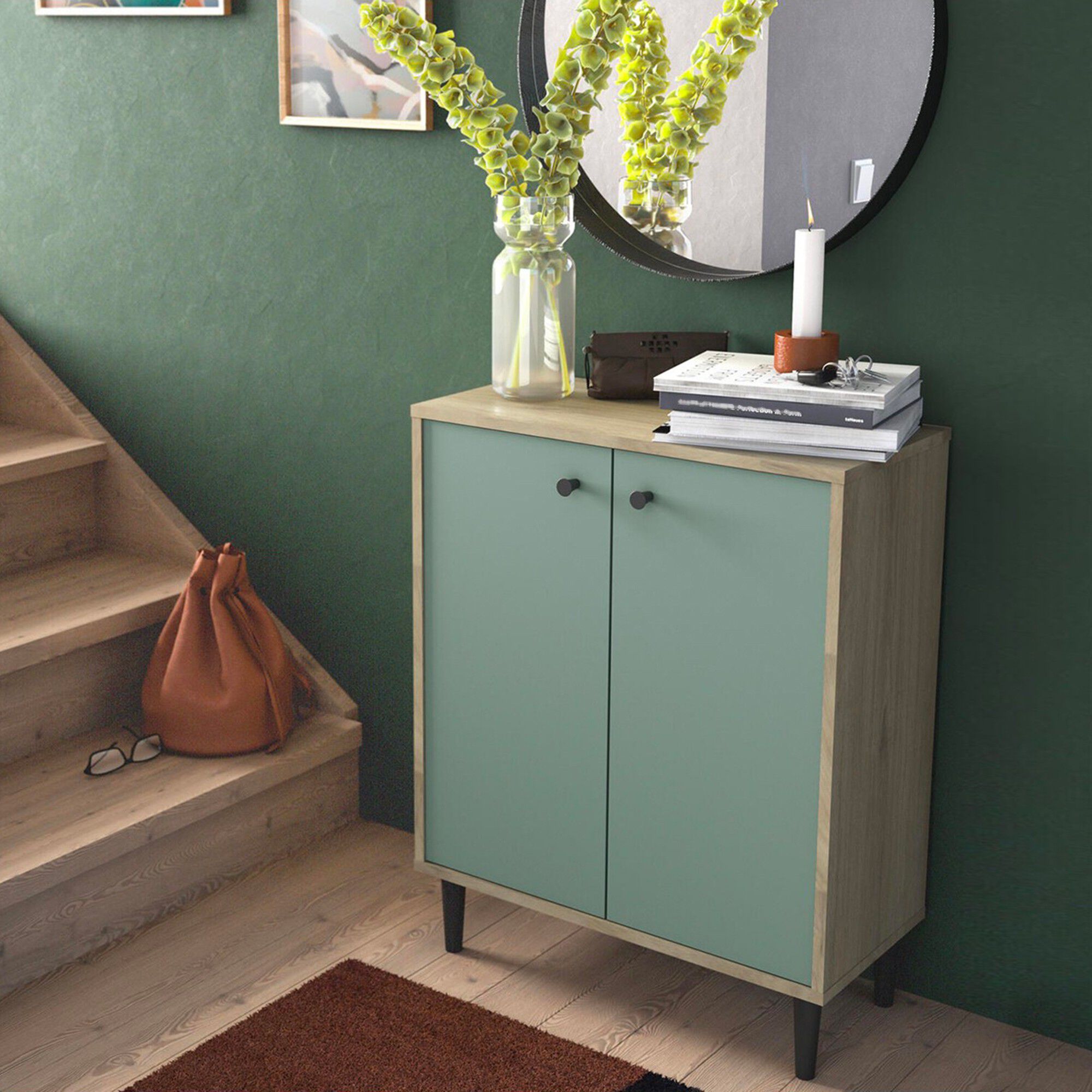 Buffet HAMFIELD 2 portes – 2 coloris