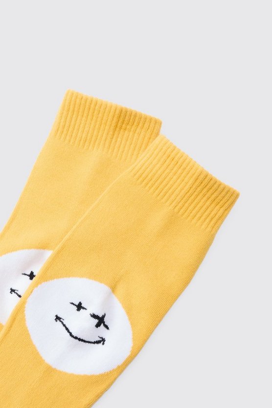 Socken mit Gesichts-Print
