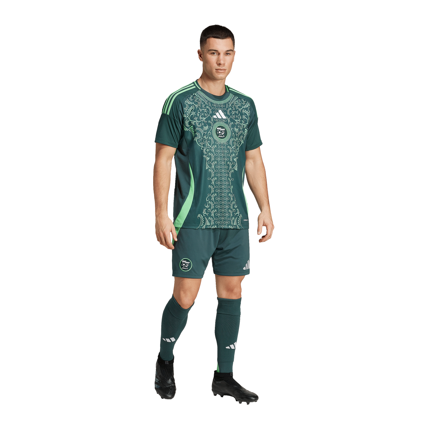 adidas Algerien Trikot Away 2024 Grün