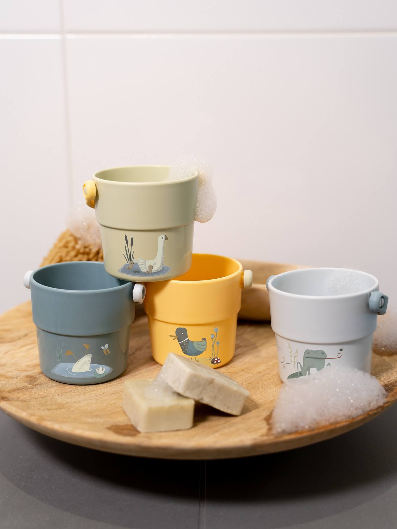 Lot de 4 Gobelets de Bain Little Goose